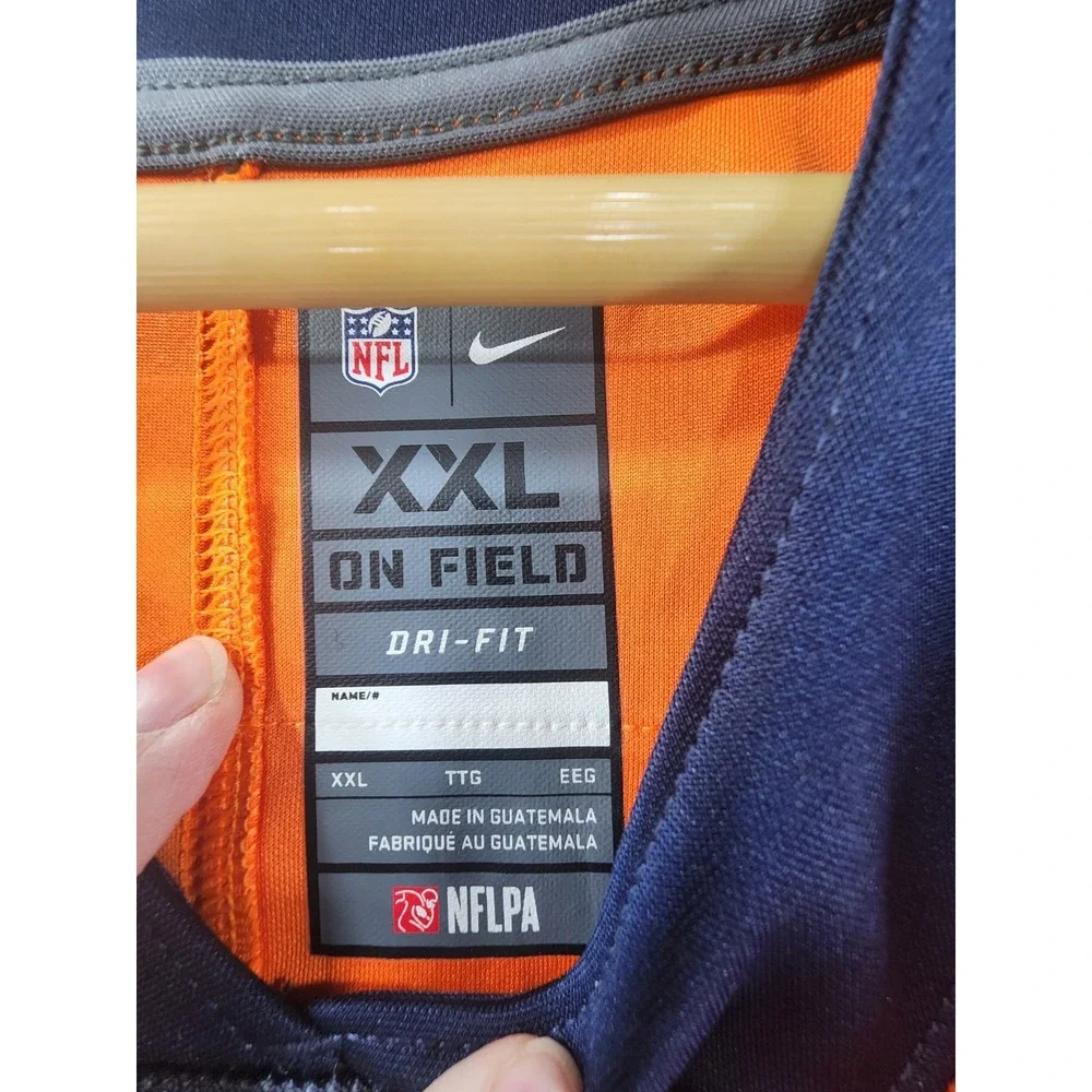 NEW W/ TAGS! NIKE NFL DENVER BRONCOS #3 WILSON FOOTBALL JERSEY XXLARGE DRI-FIT